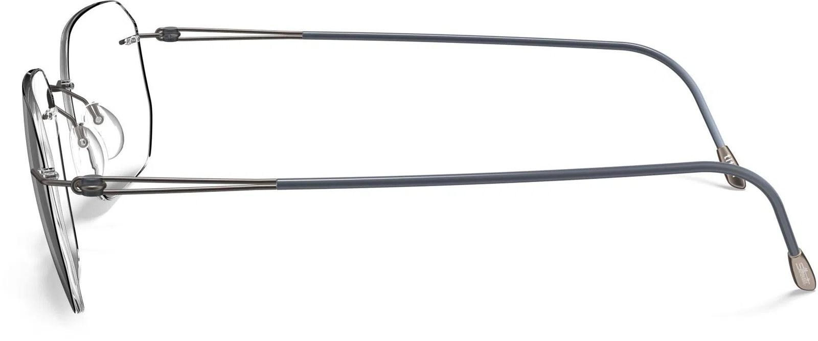 Silhouette Lite Spirit Demo Rimless 5569 Eyeglasses - view 61